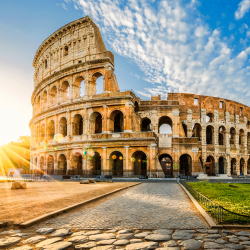 Sticker boîte aux lettres Colosseum-Italie