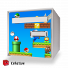 Sticker boîte aux lettres Mario